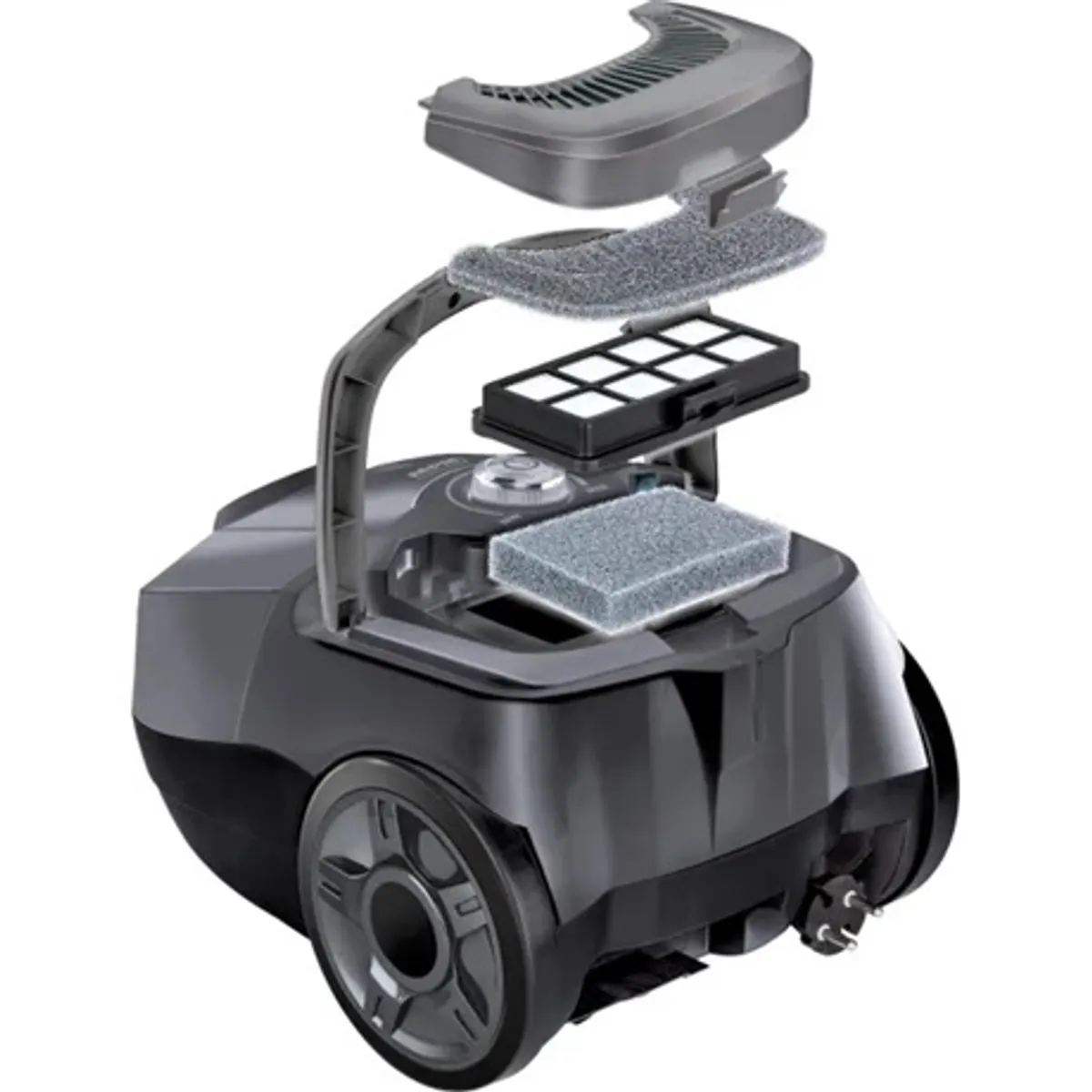 MPM MOD-52 porzsákos porszívó 850 W 5 m kábel 7,0 m munkasugár HEPA mikroszűrő #3