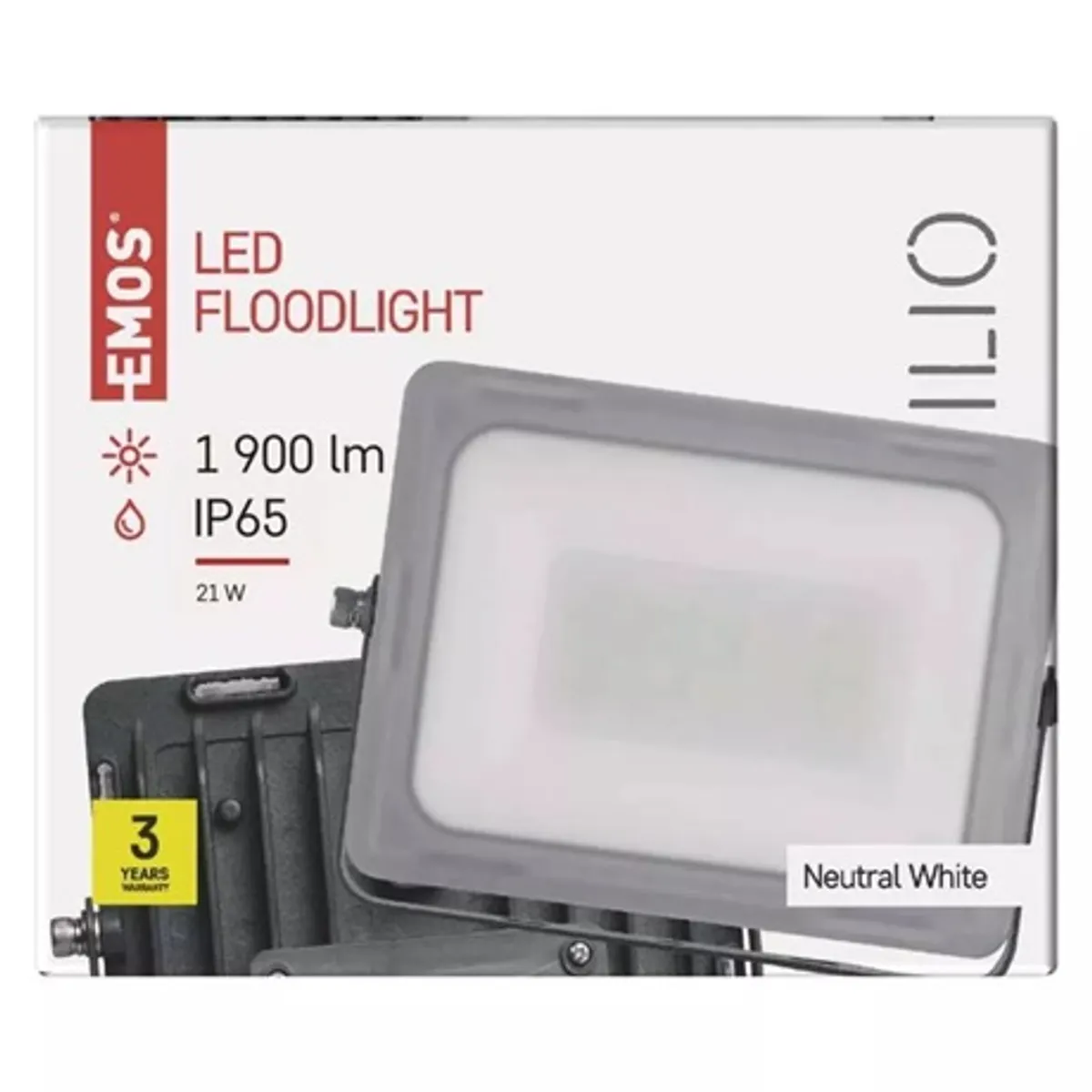 Emos ZS2520 Ilio led reflektor 21w 1900lm ip65 4000k #7