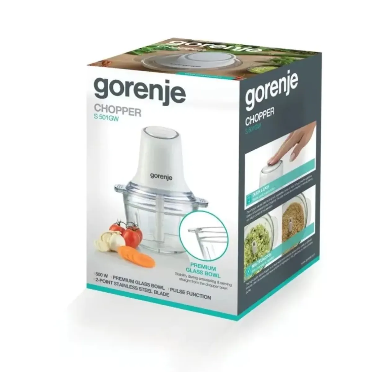 Gorenje S501GW aprító 1 L 500 W üvegedény rozsdamentes penge #6