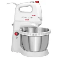 MPM MMR-21Z tálas mixer rozsdamentes acél forgótál 3,5 L 5 fokozatú TURBO habverő horoggyúró tésztakeverő kioldó gomb biztonsági rendszer 400W #1