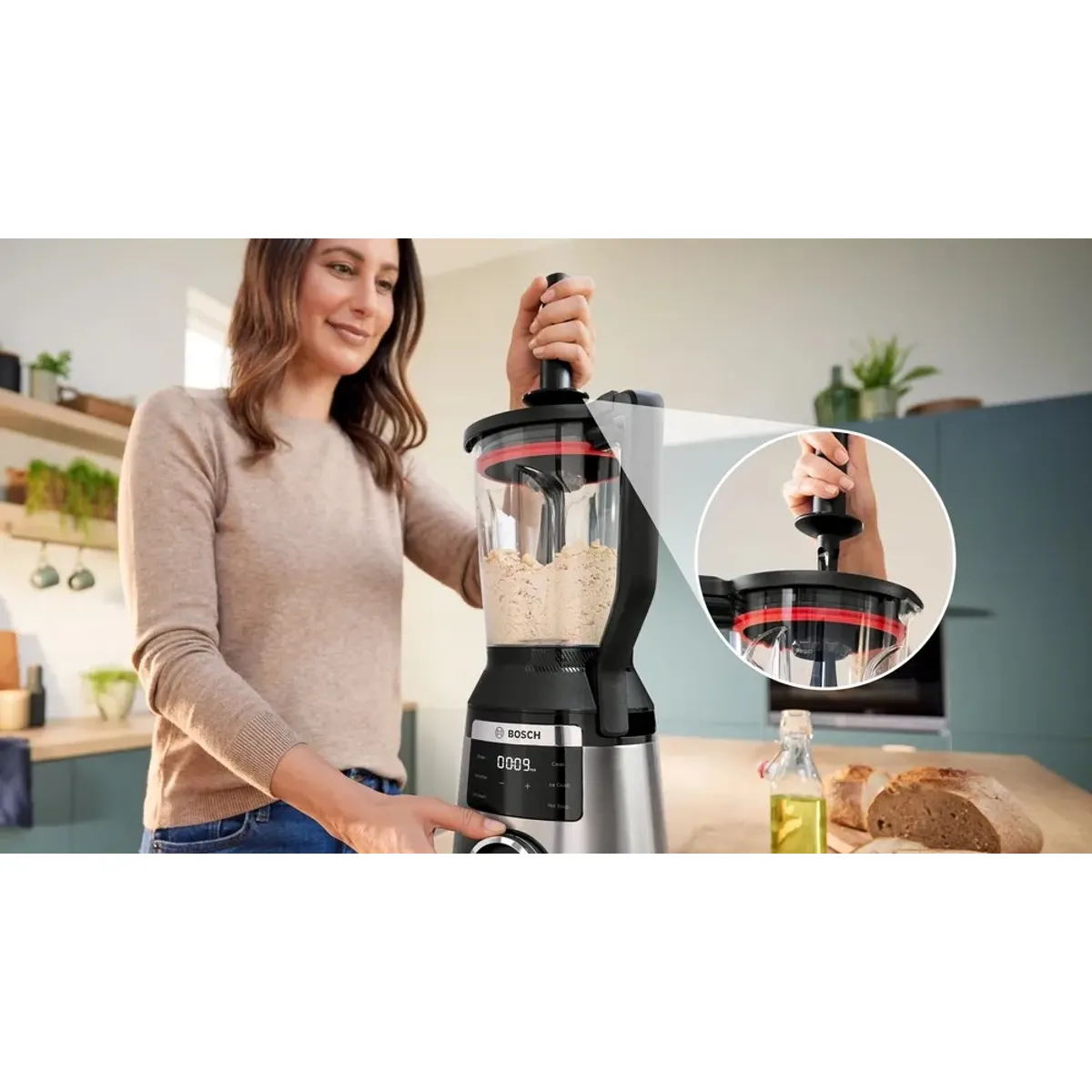 Bosch MMB6762M VitaPower Serie4 3,0 L max / 2,0 L használható turmixkanna Tritan 1800 W ProSpeed Flow Booster #7