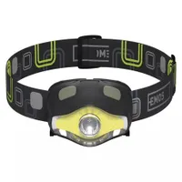 Emos P3536 COB LED fejlámpa 3W 220 lm, 100 m, IP43, 3 AAA, 7 üzemmód, gyors be-kikapcsolás #2