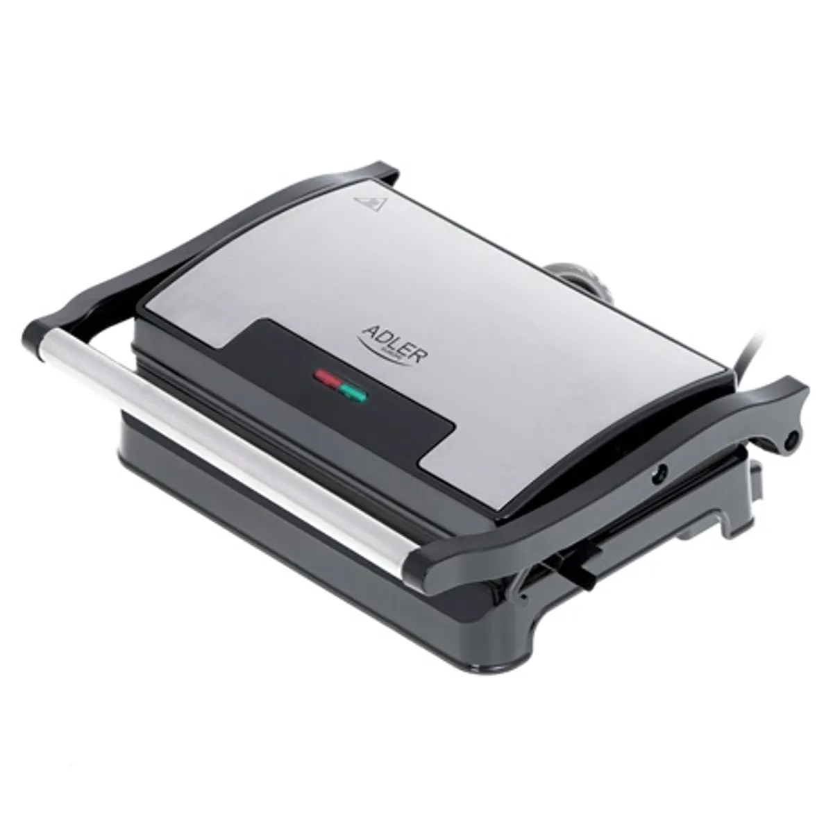 Adler AD3052 elektromos grill 1200W állítható és fixált sütőlapok tapadásmentes bevonat hőálló markolat csúszásmentes talp #7