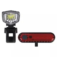 Emos P3923 tölthető LED kerékpár lámpa szett 90 lm 35 m 500 mAh 3,7 V micro USB #1