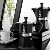 Bialetti 4953 Moka express 6 adag alumínium fekete #5