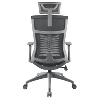 Yenkee YGC 500GY FISHBONE Fishbone szinkron mechanizmus 3D deréktámasz hálós háttámla #2