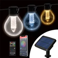 Garden of Eden 11743 Fényfüzér 15 LED szolár Bluetooth IP65 #1