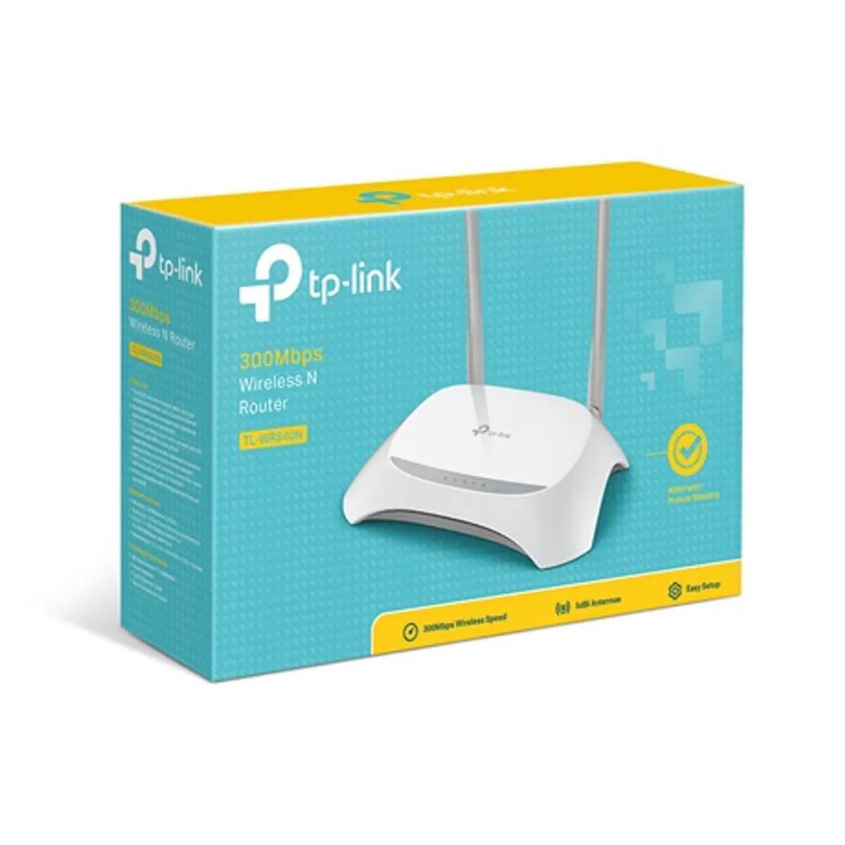 Tp-link TL-WR840N 300Mbps vezeték nélküli router 4xLAN 1xWAN WPS WPA2 WDS #3