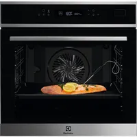Electrolux EOB7S31X Beépíthető gőzsütő SteamBoost maghőmérő LCD 70 l XXL 4 rétegű üvegajtó teleszkópos sütősín #1