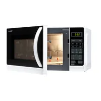 Sharp R642WW mikrohullámú sütő grill 20L 800W 1000W kvarc fehér #3