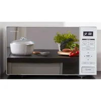 Sharp RBS232TM mikrohullámú sütő 23 l 900 W 27 cm forgótányér érintőképernyő automatikus programok időzítő #1