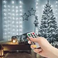 Family Decor 58904B Led fényfüggöny 3x1 m hidegfehér 100 led #1