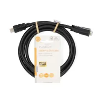 Nedis CCGL34800BK20 HDMI-DVI-D kábel 2 m fekete 1080p #3