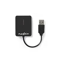 Nedis CRDRU2300BK Kártyaolvasó Multicard USB 2.0 #2