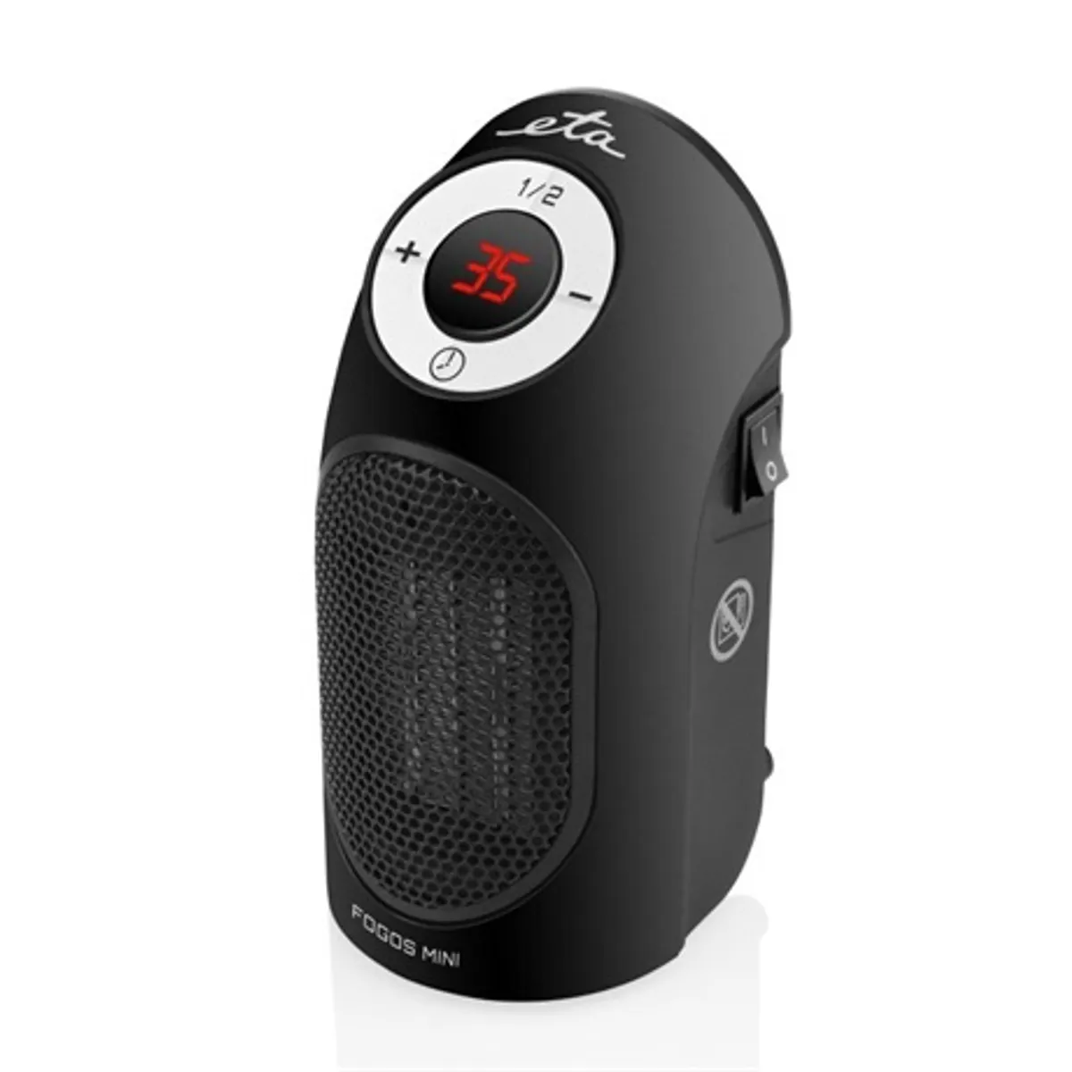 Eta 162390000 Kerámia fűtőtest 400 W, 2 sebesség, időzítő 1-12 óra, 15-35 °C #1