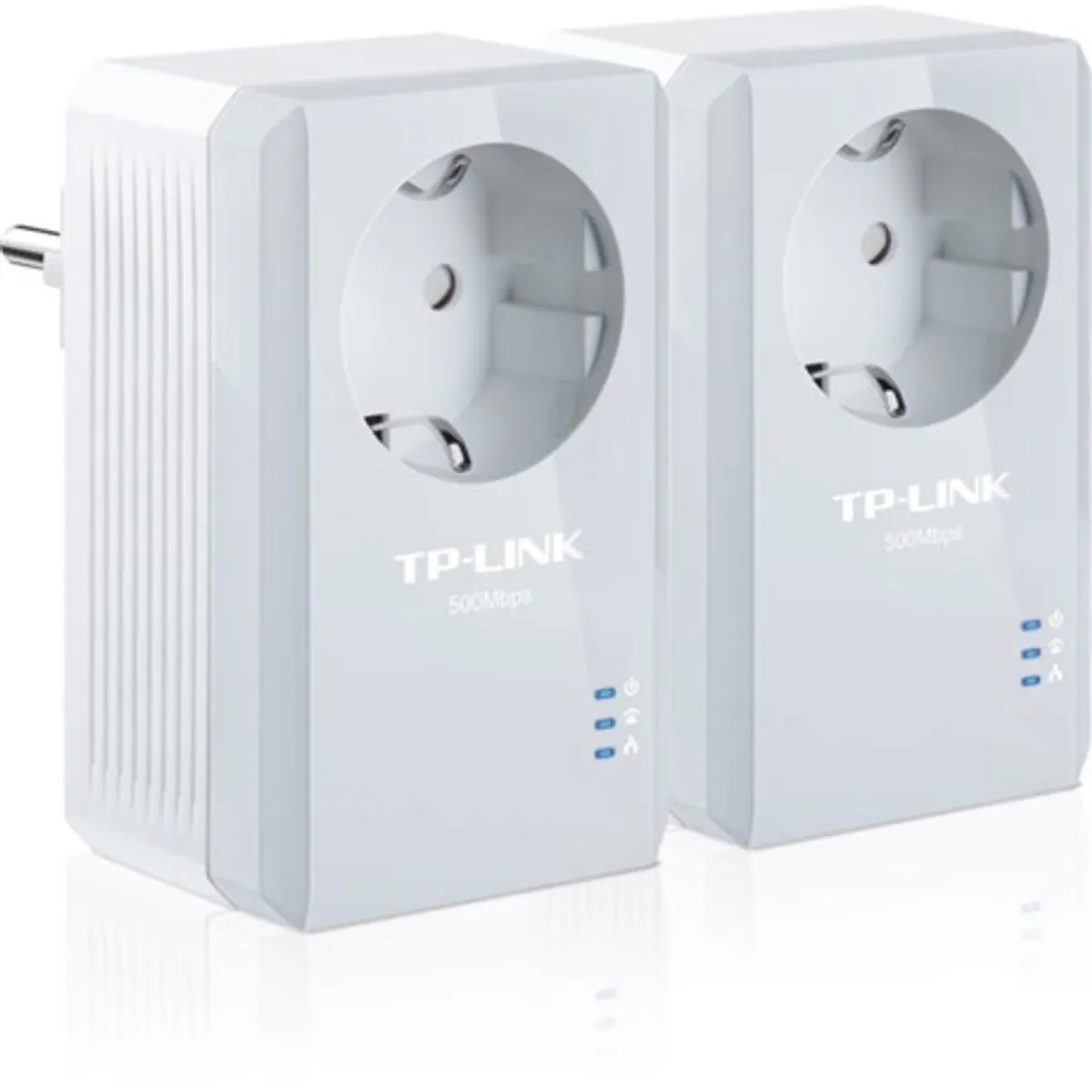 Tp-link TL-PA4010PKIT Powerline hálózati adapter készlet AV500 beépített dugalj AES-128 energia-takarékos üzemmód 300 m #1
