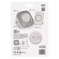 Emos P5733S vezeték nélküli csengő 433 MHz 110 dB 36 dallam 150 m IP44 #6