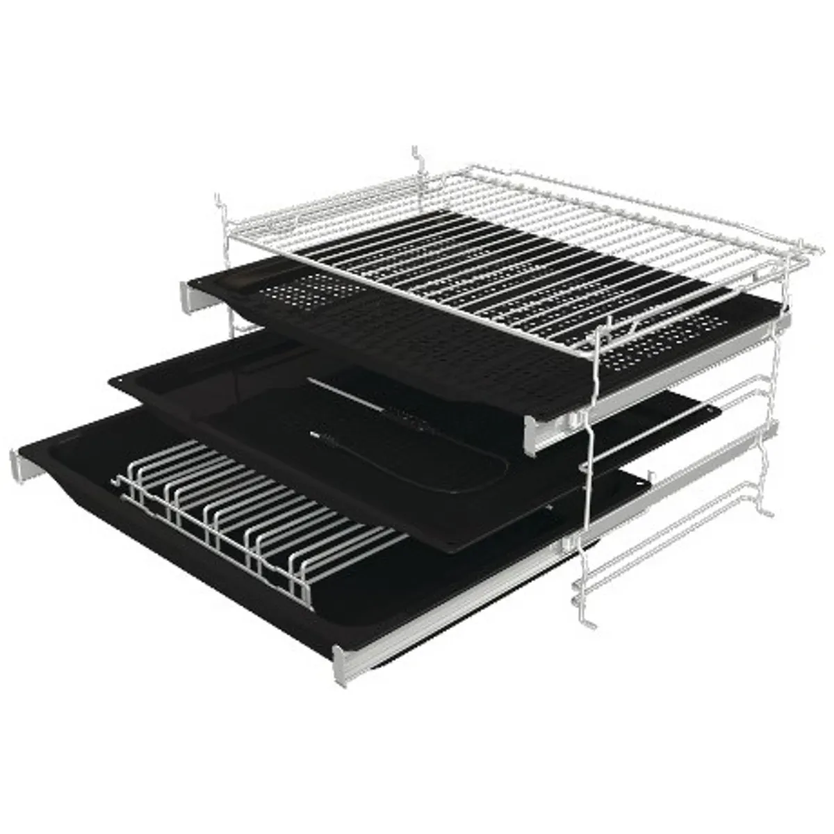 Gorenje BPSA6747A08BG beépíthető sütő fekete APlus 77l 300C #6