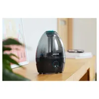 Sencor SHF 902BK Párásító mini ultrahangos 2,4 MHz hideg párát Noiseless 0,9 l tartály 41 dB #10