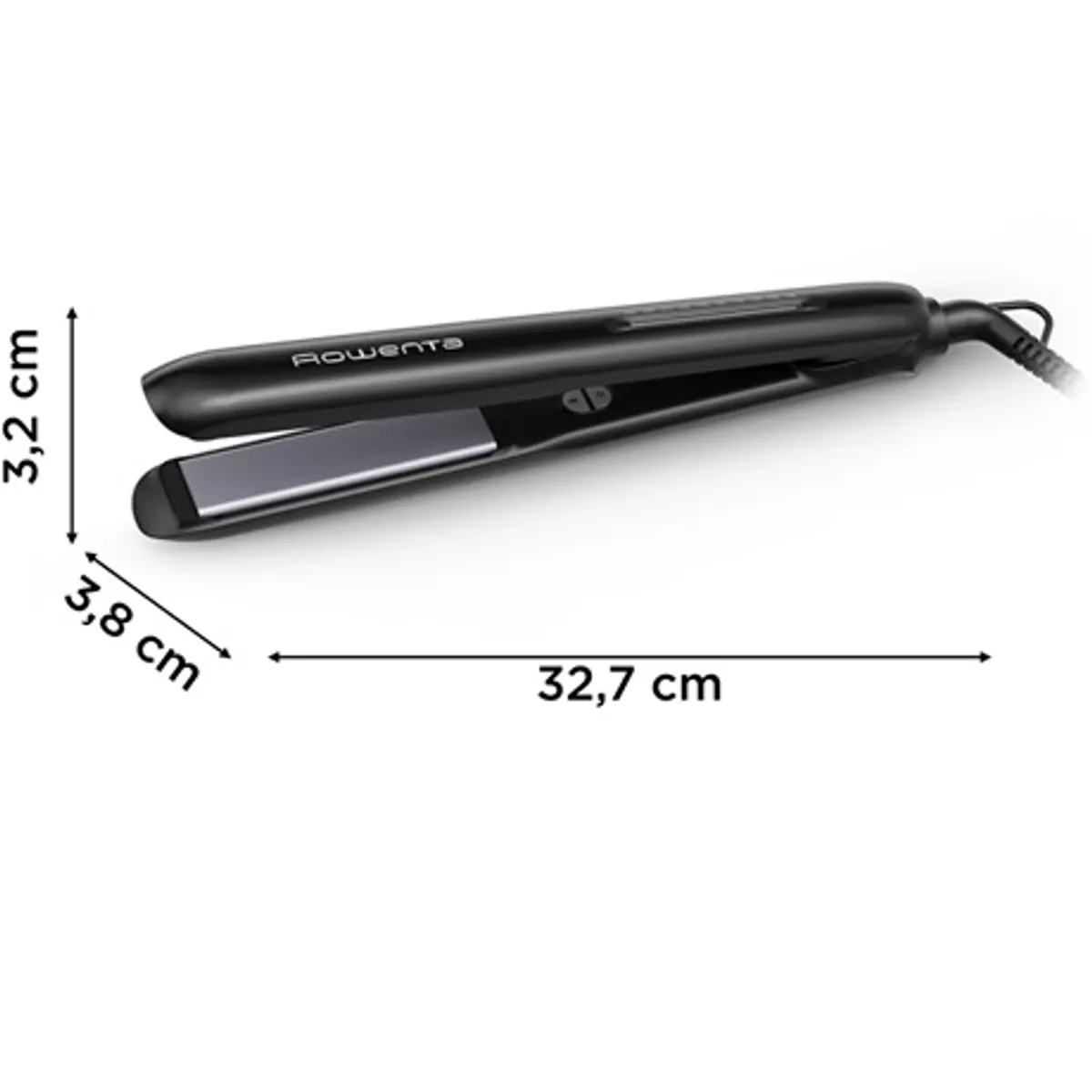Rowenta SF3320F0 Optiliss+ kerámia-turmalin 25 mm 130-230 °C 240 W 1,8 m automatikus kikapcsolás #3