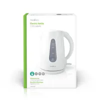 Nedis KAWK130EWT vízforraló 1,7 l 2200 W 360 fokban forgatható talp kábel tároló szárazjárat védelem Strix vezérlő vízszint jelző #4
