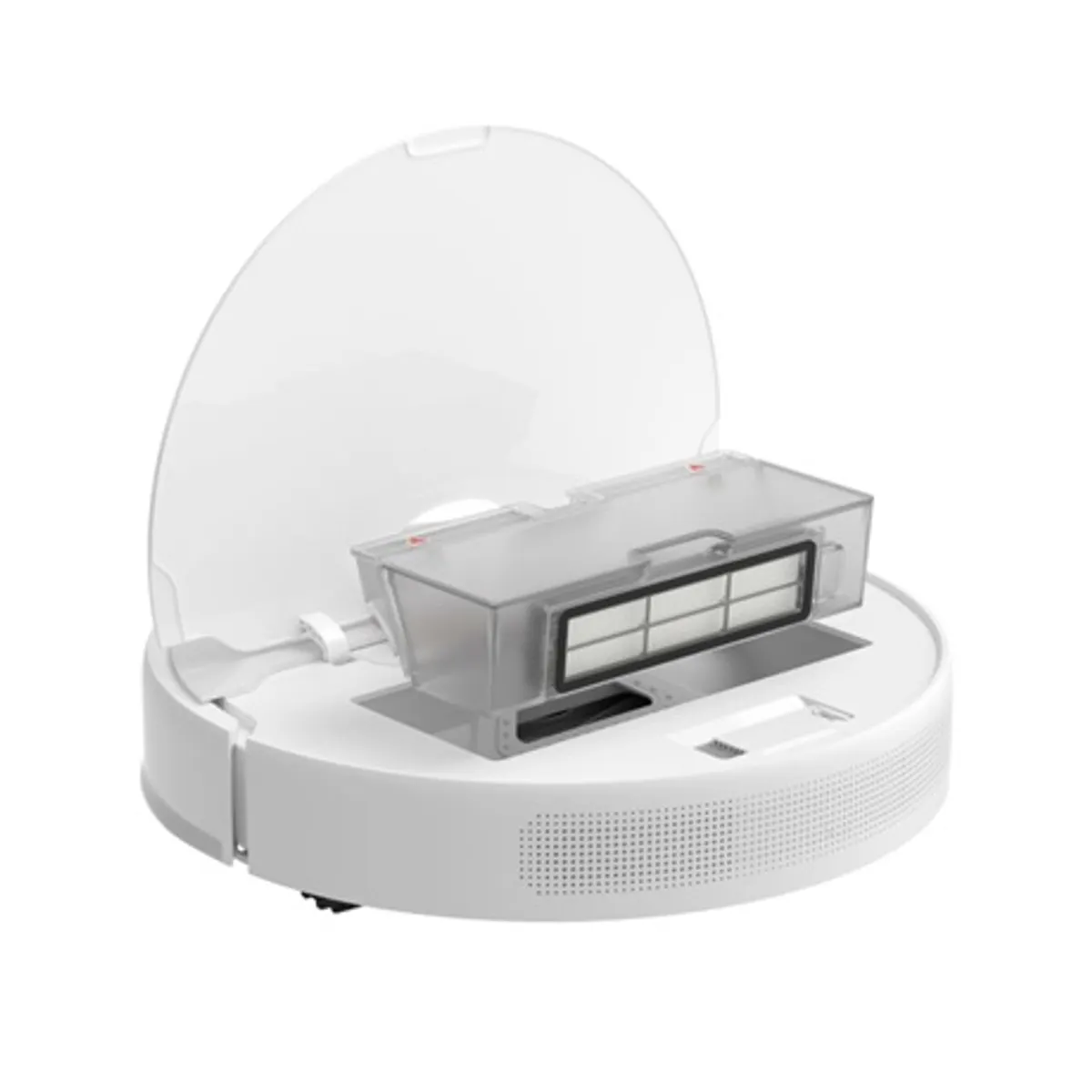 Dreame D10S robotporszívó 5000 Pa 280 perc LDS térképezés több térkép 235 ml víztartály 570 ml por doboz #8