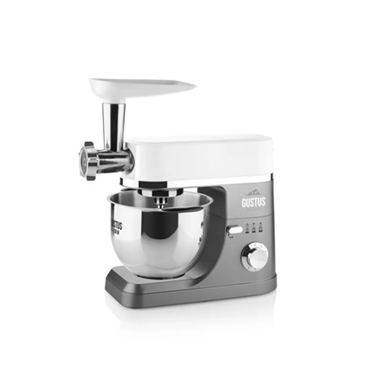 Eta 412890010 robotgép 5,5 l rozsdamentes edény 1200 W planetáris keverőrendszer habverő dagasztó horog #3
