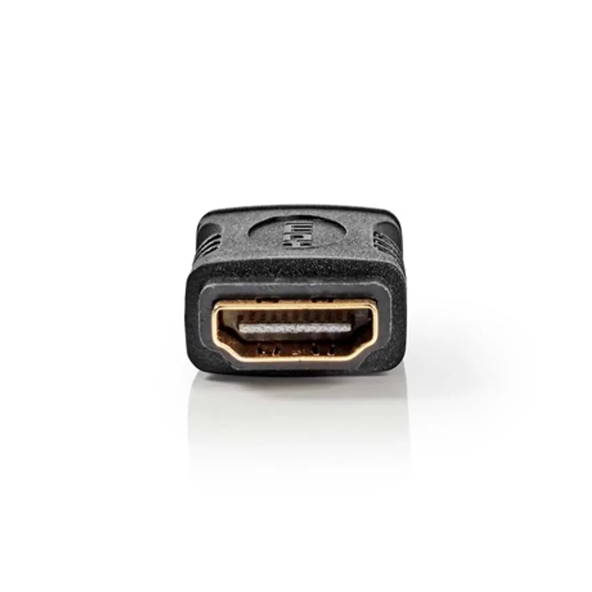 Nedis CVGB34900BK HDMI toldó adapter aranyozott HDMI bemenet és HDMI kimenet 4K@30Hz 1080p egyenes #3