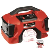 Einhell pressito 18-21 solo Akkus kompresszor 18V digitális nyomásmérő automatikus kikapcsolás bar, PSI és kPa adapterkészlet #1