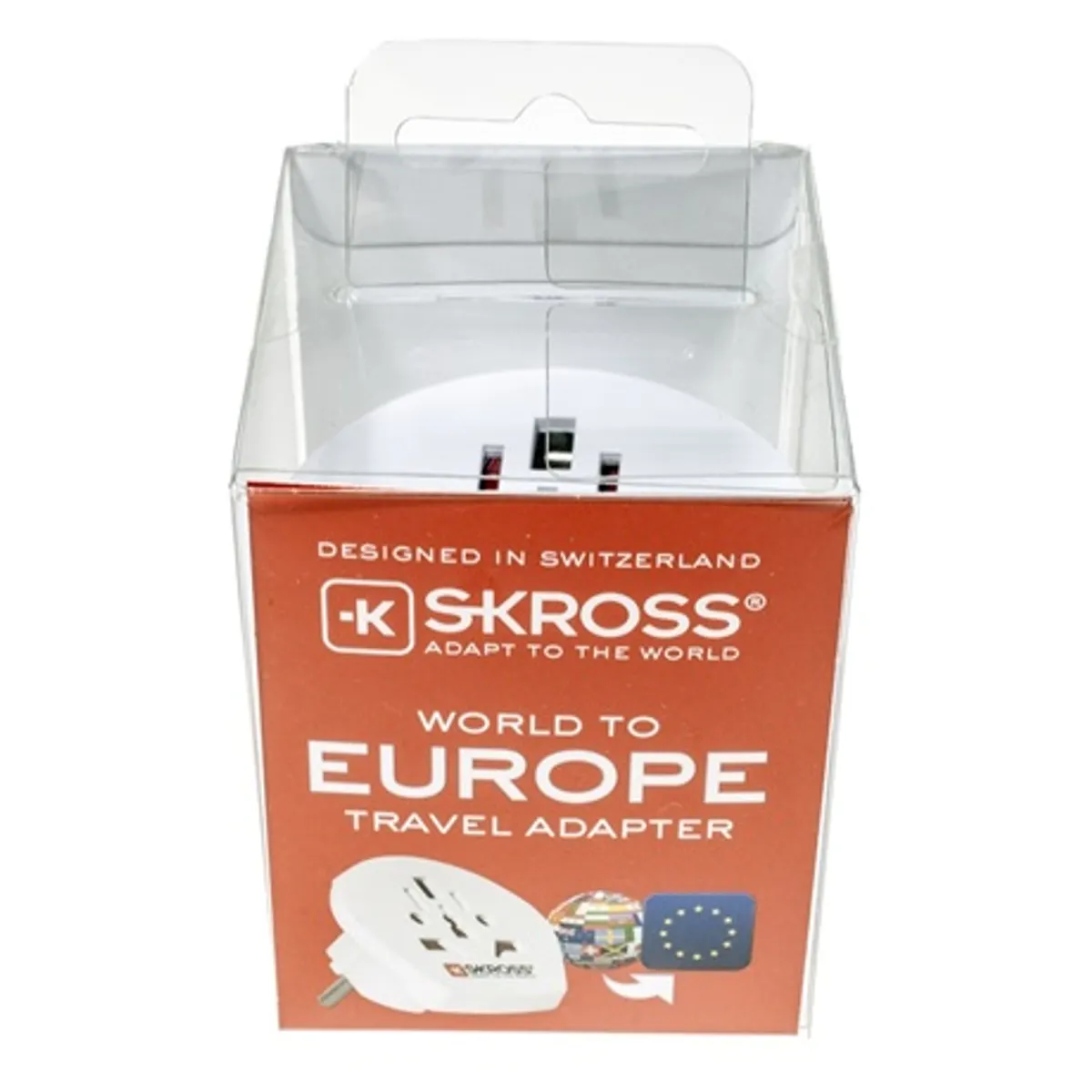 Skross 1.500211-2 World to Europe utazó adapter földelt #5