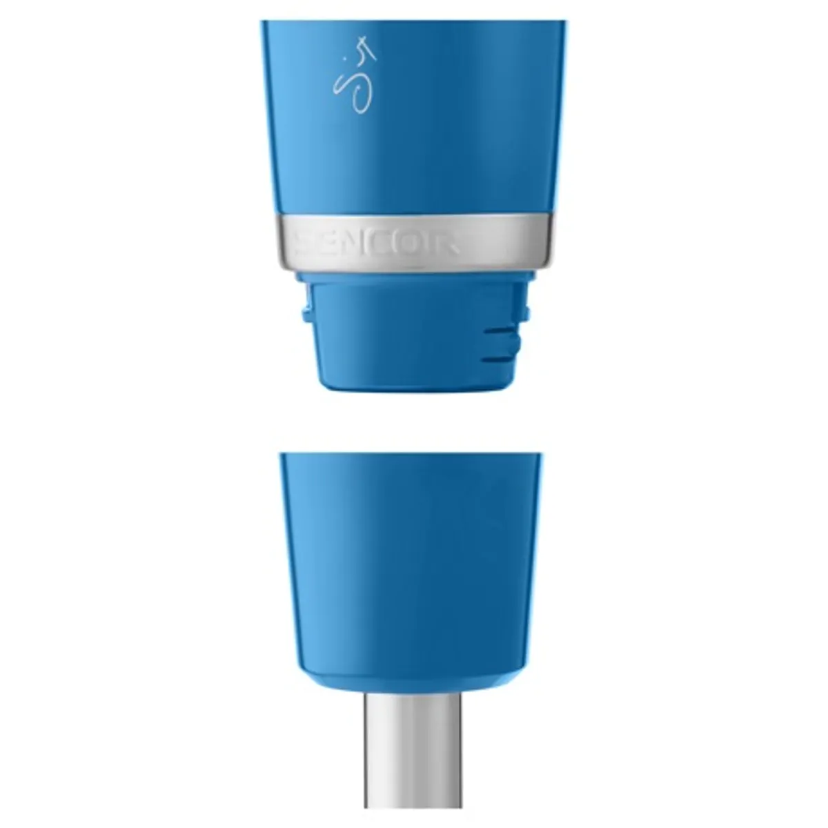 Sencor SHB4462BLEUE3 Botmixer szett 1000 W 6 db Titán kés rozsdamentes acél fej 700 ml keverőedény 500 ml aprítóedény #7