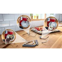 Bosch MUM5X720 MUM5 3,9 L nemesacél tál, beépített mérleg, 1000 W, 7 fokozat és pulzus, tartozéktároló #6