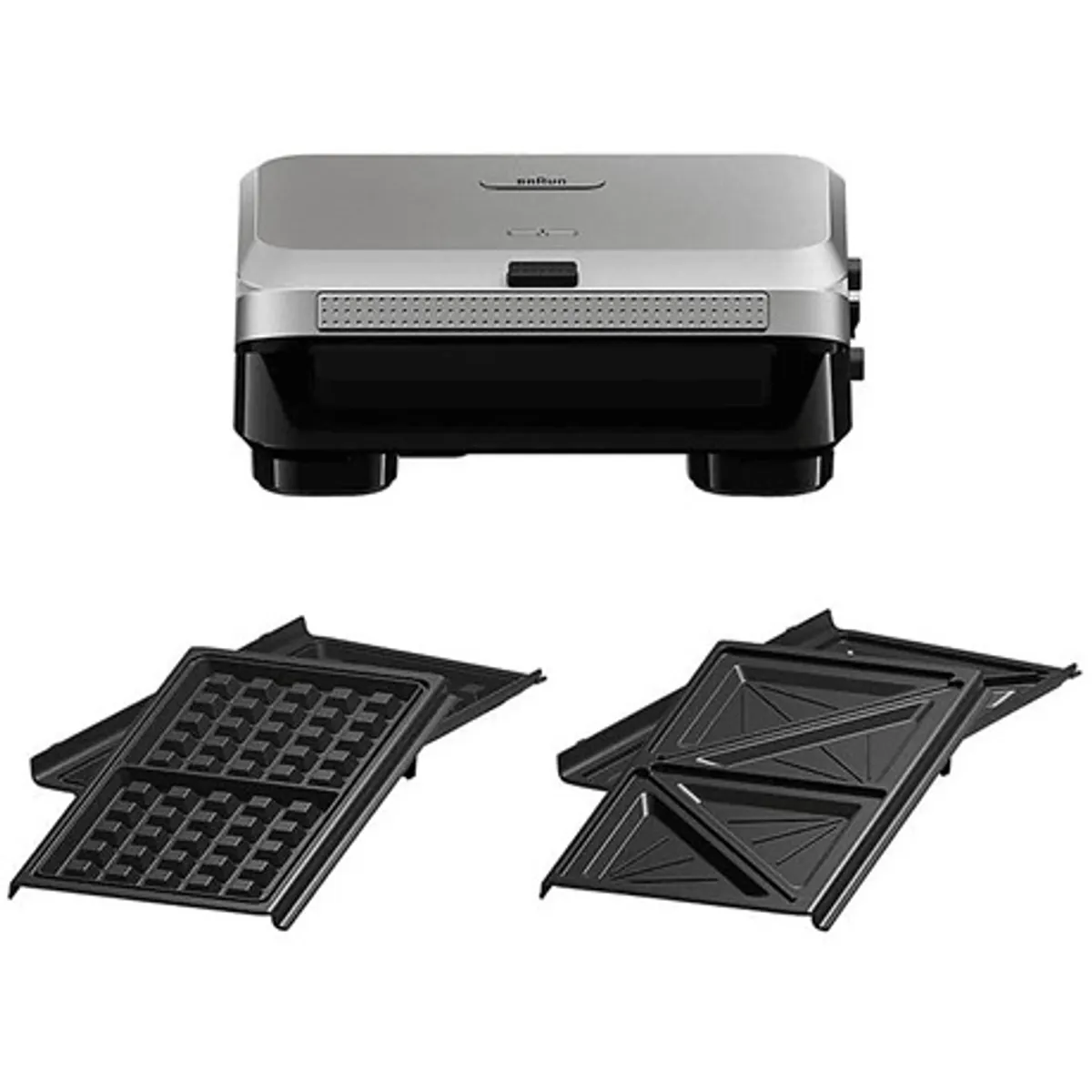 Braun SM5005 SnackMaker5 szendvicssütő 800W kivehető lapok tapadásmentes bevonat mosogatógépben mosható #3