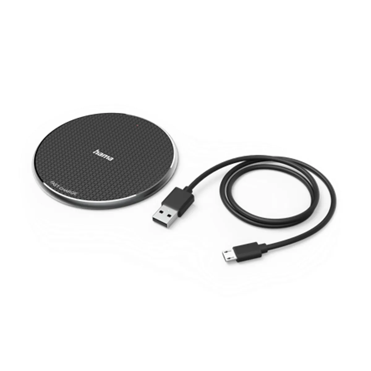 Hama 00201683 QI-FC10 vezeték nélküli töltőpad 10W fekete #2
