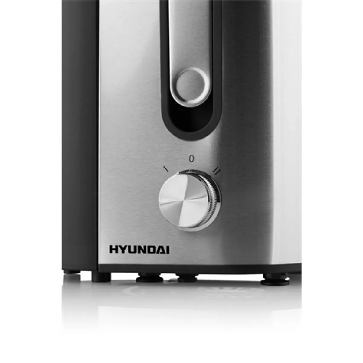 Hyundai JE337II gyümölcscentrifuga 400 W 65 mm nyílás 450 ml gyümölcslé 1,3 l hulladéktartály rozsdamentes szita automatikus teljesítmény szabályozás #3