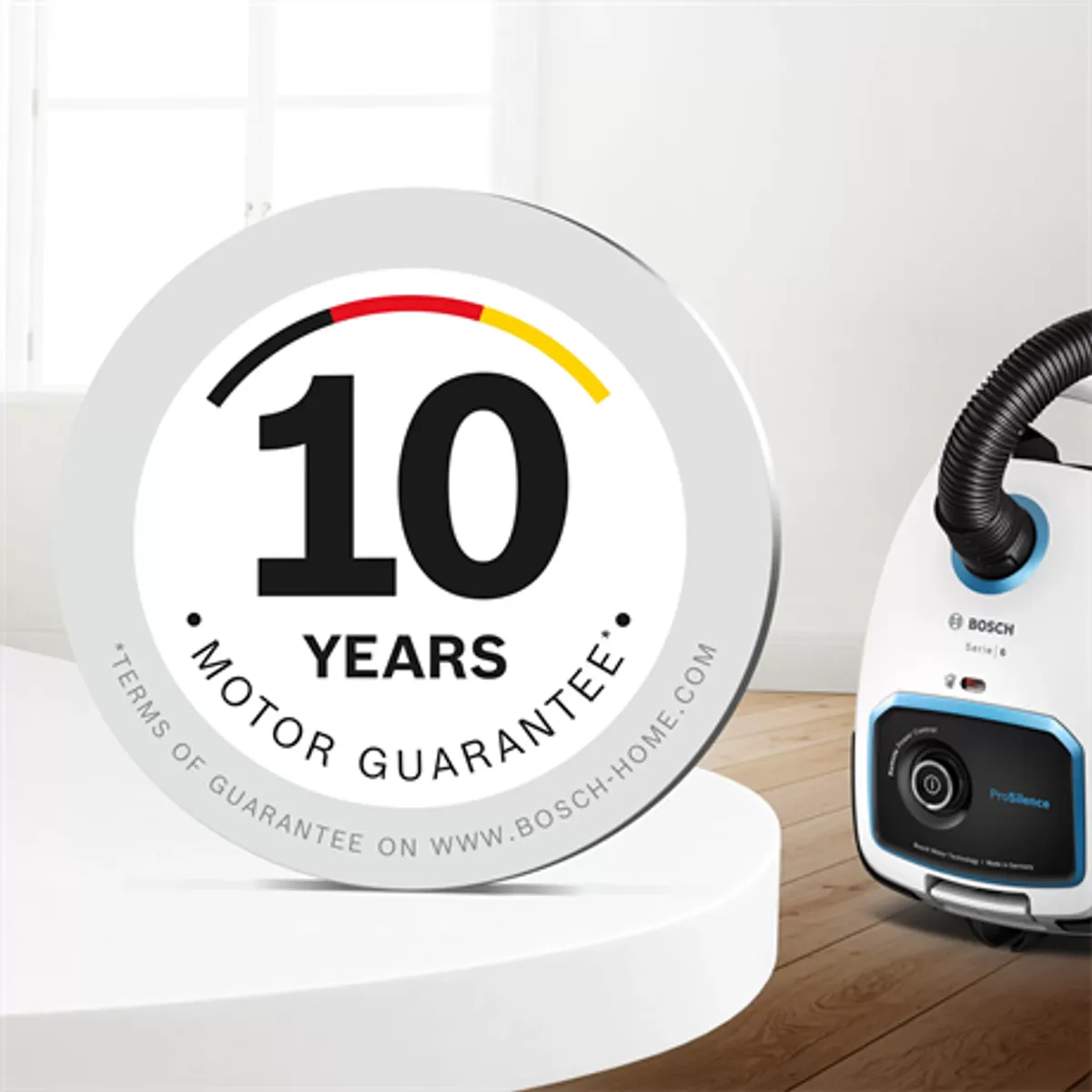 Bosch BGB6SIL1 ProSilence Serie6 porzsákos HEPA H13 távvezérlés 12 m hatótáv automatikus kábelfeltekerés #6