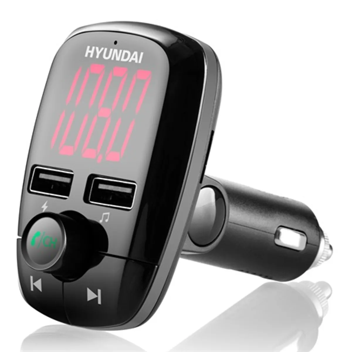 Hyundai FMT380BTCHARGE FM adó LED kijelző Bluetooth 5.0 87,5-108 MHz USB 32 GB Micro SD 32 GB MP3 WMA WAV APE 12-24 V 5 V max 2,4 A #2