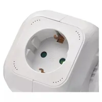 Emos P04219GU kocka hosszabbító 4 aljzat USB 2x 1,9 m fehér #8