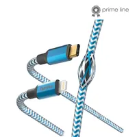 Hama 00201561 Lightning Type-C adatkábel 1,5 m kék aranyozott dugasz #1
