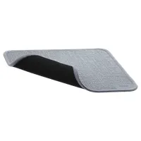 Hama 00054798 textil egérpad szürke 19x19 cm, poliészter, gumírozott hátoldal, varrott szegély #2