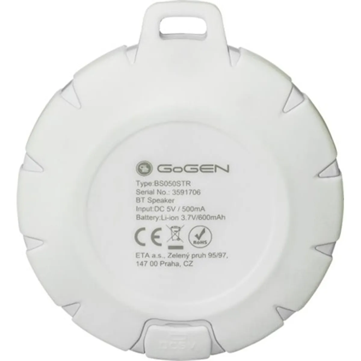 Gogen BS050STR Bluetooth hangszóró IPX7 NFC 5W 600 mAh 3,7 V 6 óra #2