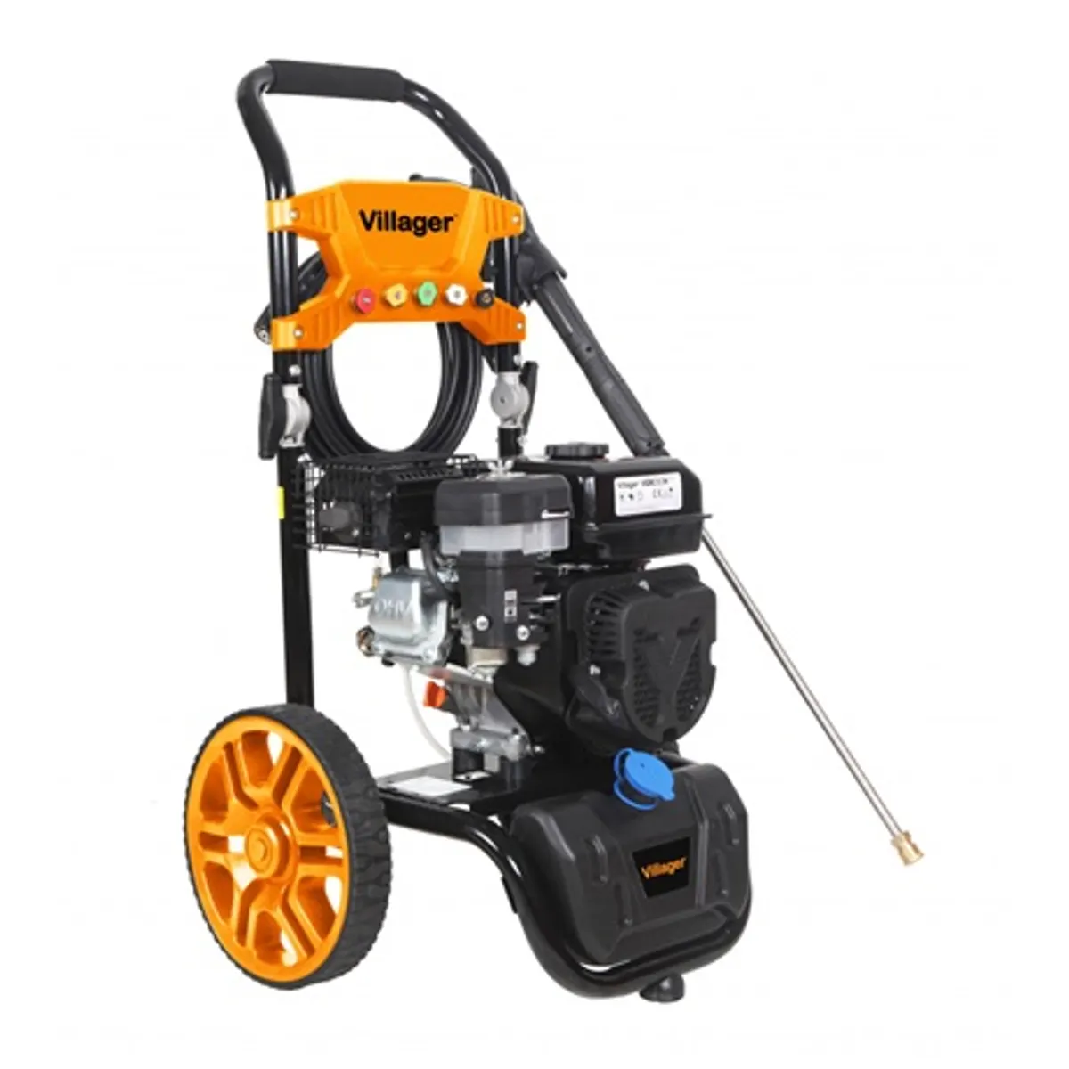 Villager VPW 195 Orange edition VGR 250 H 212 cm3 4.1 kW 186 bar 570 liter óránként 10 m #1