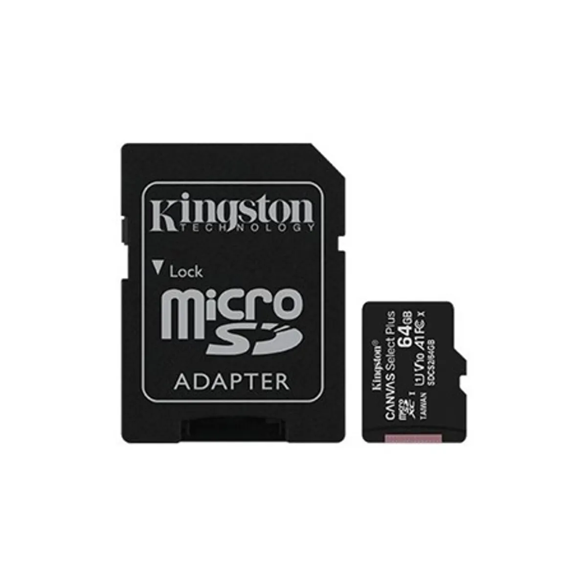 Kingston sdcs2-64gb canvas select plus microsdxc a1 c10 adapter #1