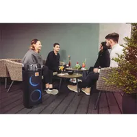 Gogen BPS736CD party hangfal 90 W bluetooth cd usb aux fm tuner 30 előre beállított eq basszus kiemelés led háttérvilágítás 22 óra #9