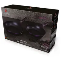 Berlinger Haus BH/6789 Purple Eclipse serpenyő szett 2 részes 22 cm 1,3 l és 26 cm 2,0 l 3 rétegű titán bevonat indukciós talp #2