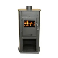 Warnex TERMO ELEGANT BÉZS Termo Elegant 7 kW 120 mm füstcső 60 kg szabadonálló 460x930x460 mm 310x350x360 mm #1