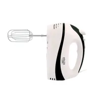 Adler AD4205B Kézi mixer 300W 5 fokozat turbo rozsdamentes acél habverő és dagasztó szár kioldó gomb #1