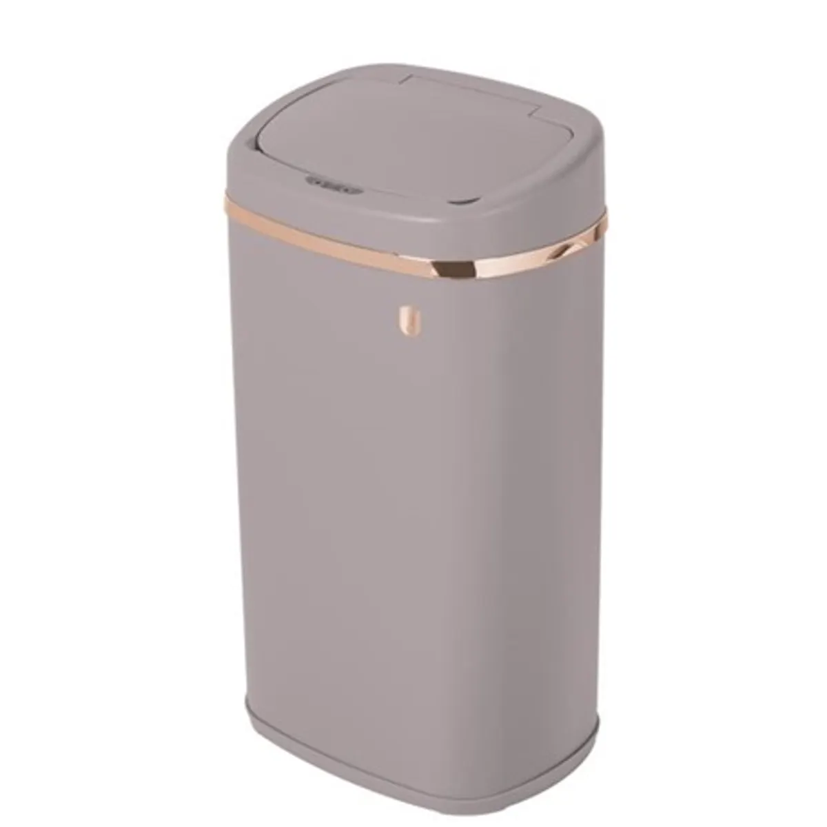 Berlinger Haus BH-9523 szenzoros szemetes 58L keretfedél matt taupe 67x39,5x28 cm #1