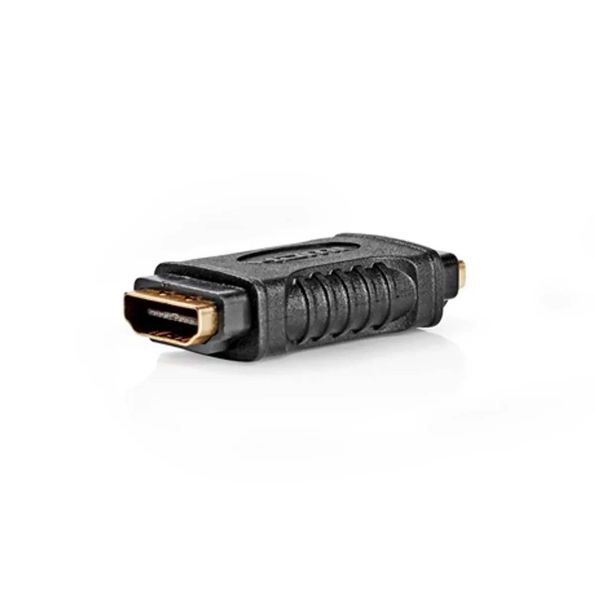 Nedis CVGB34900BK HDMI toldó adapter aranyozott HDMI bemenet és HDMI kimenet 4K@30Hz 1080p egyenes #1
