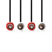 Nedis CAGL24200BK30 sztereo analóg RCA-kábel, 3 m, 2x RCA dugó #2